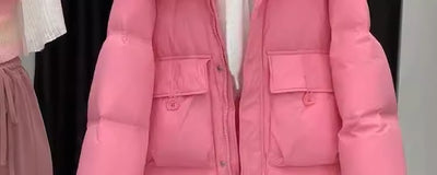 Chaqueta Acolchada con Capucha para Mujer - Abrigo Térmico Grueso - Image 7