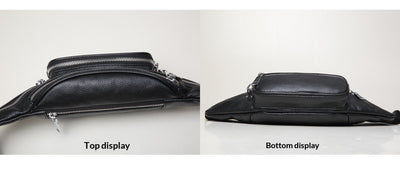 Bolsa de Cintura en Cuero Genuino - Gran Capacidad y Durabilidad - Image 11