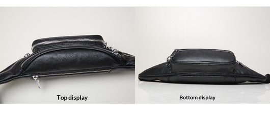 Bolsa de Cintura en Cuero Genuino - Gran Capacidad y Durabilidad - Image 11
