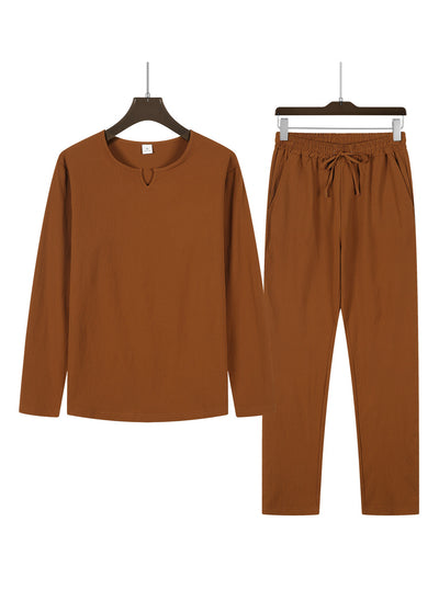 Traje Casual Hombre con Cintura Elástica y Bolsillos - Image 8