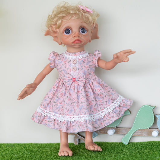 Muñeca Hada Elfa 40cm - Figura Decorativa de Colección - Image 10