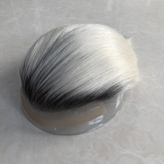 Pieza Capilar de Cabello Natural para Hombre - Image 9