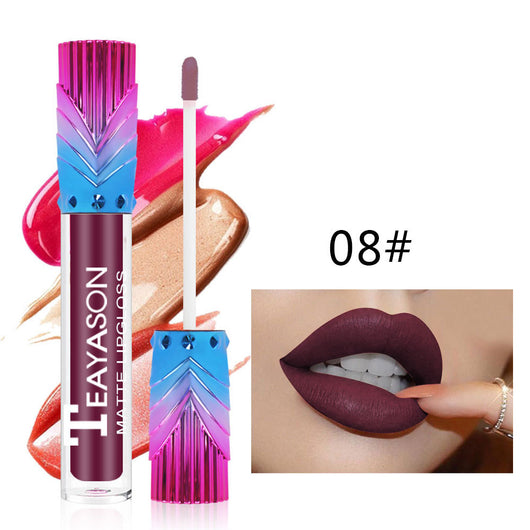 Labial Glaseado Rojo Intenso de Larga Duración - Fórmula Antiadherente - Image 23