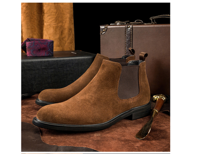 Botas Casuales para Hombre con Suela Clara y Forro de Cachemira - Image 11