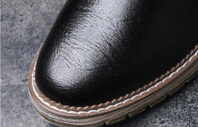 Botas Martin de Cuero para Hombre - Estilo Urbano Primavera Otoño - Image 8
