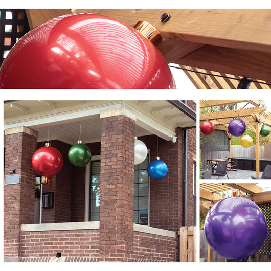 Bola Navideña Gigante Inflable Decoración Atmosférica Navidad - Image 23