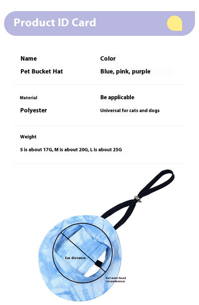 Gorro Pescador Protección Solar para Gatos - Ajustable con Protección de Orejas - Image 15