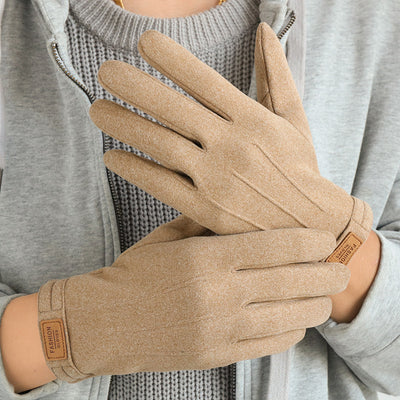 Guantes de Invierno para Hombre con Forro Polar Térmico, Impermeables y Compatible con Pantalla Táctil - Image 5