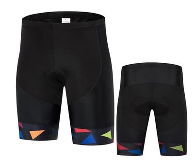 Shorts Ciclismo Triángulos - Comodidad y Rendimiento - Image 6