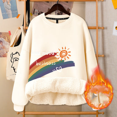 Chaqueta Blanca Cuello Redondo para Otoño e Invierno - Estilo Femenino y Adorable - Image 14