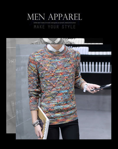 Suéteres Modernos para Hombre - Otoño e Invierno - Image 13