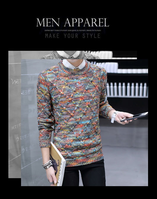 Suéteres Modernos para Hombre - Otoño e Invierno - Image 13