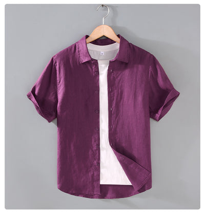 Camisa Casual de Manga Corta para Hombre - Image 20