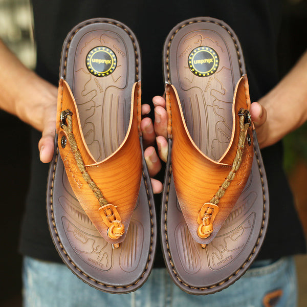 Pantuflas de Exterior Talla Grande con Patrón Espiga