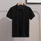 Camisa Ejecutiva Slim Fit de Manga Corta con Cuello Solapa