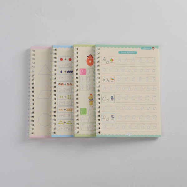 Cuaderno Groove Magic - Versión Completa en Inglés para Entrenamiento de Escritura Infantil