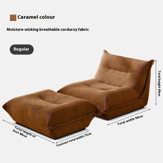 Sillón Reclinable Lazy Sofa Multifuncional para Apartamentos y Balcones - Image 8