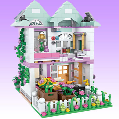 Bloques de Construcción Floristería Verano - Juego de Armado para Niñas