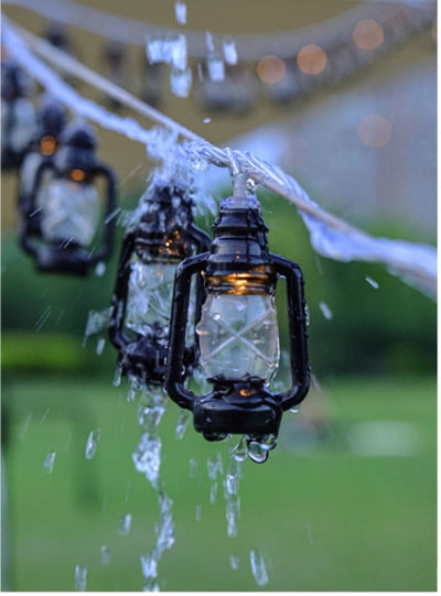 Lámpara Retro LED Estilo Linterna de Queroseno para Camping - Image 13