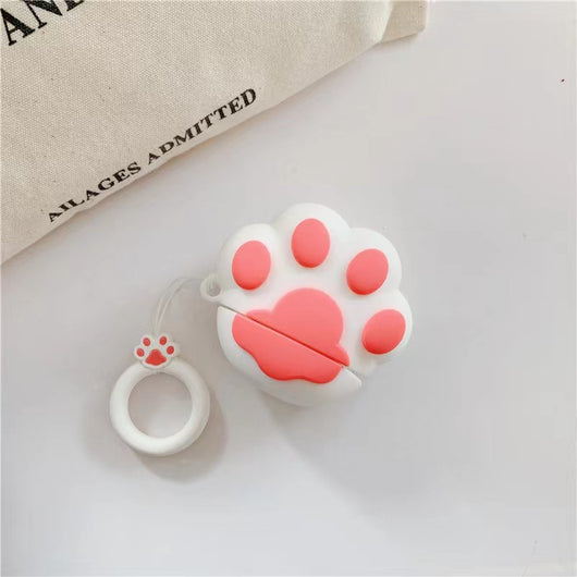 Funda Protectora de Silicona para Audífonos Diseño Patita de Gato - Image 11