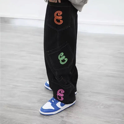 Pantalones Casuales Sueltos con Múltiples Bolsillos - Image 8