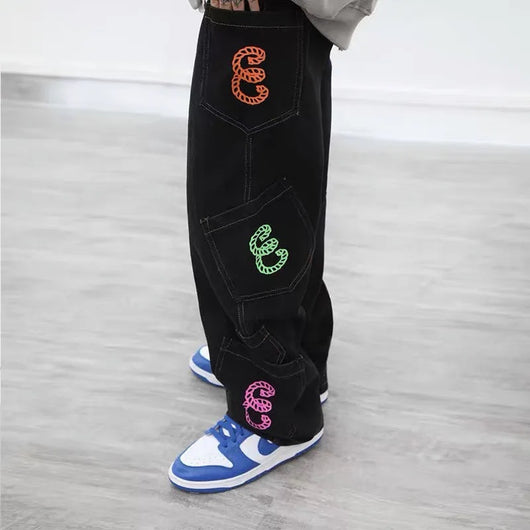 Pantalones Casuales Sueltos con Múltiples Bolsillos - Image 8