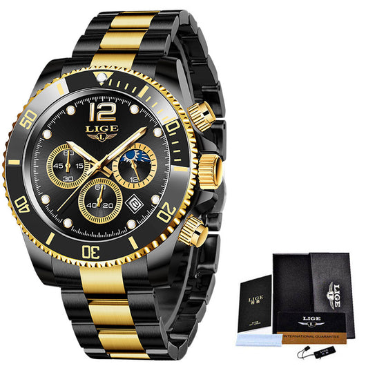 Reloj Deportivo para Hombre Cronógrafo Multifunción Resistente al Agua - Image 7