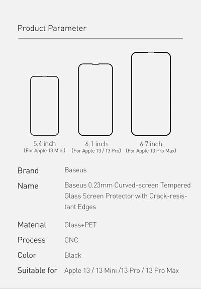 Protector de Pantalla Curvo Templado 0.23mm para iPhone 5.4 - Cobertura Total sin Bordes Rotos - Image 26
