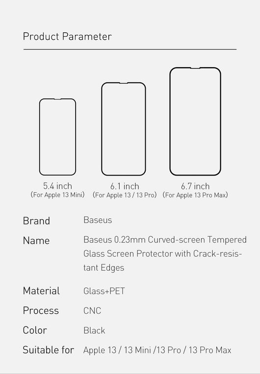 Protector de Pantalla Curvo Templado 0.23mm para iPhone 5.4 - Cobertura Total sin Bordes Rotos - Image 26