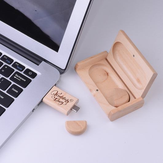 Caja de Almacenamiento Maple con Pendrive 2 en 1 USB Tipo-C - Image 18