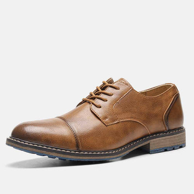 Zapatos de Cuero Retro para Hombre Talla Grande - Estilo Verano - Image 5