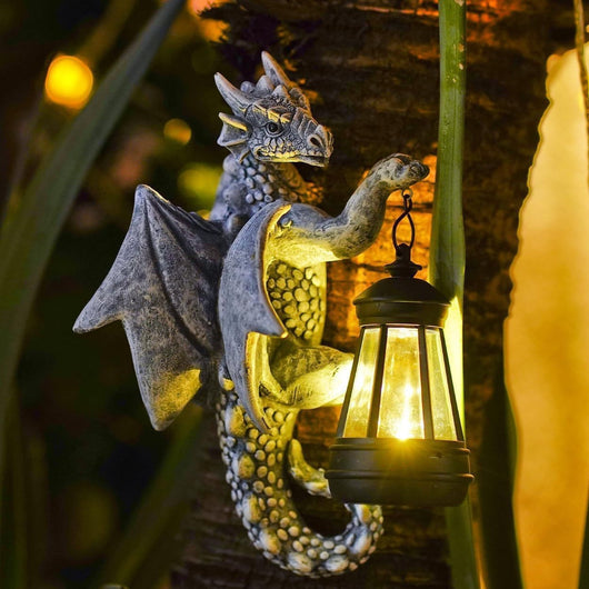 Lámpara Dinosaurio Solar para Jardín - Decoración Exterior Iluminada - Image 3