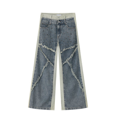 Jeans de Moda Masculina Tendencia Personalidad - Image 13