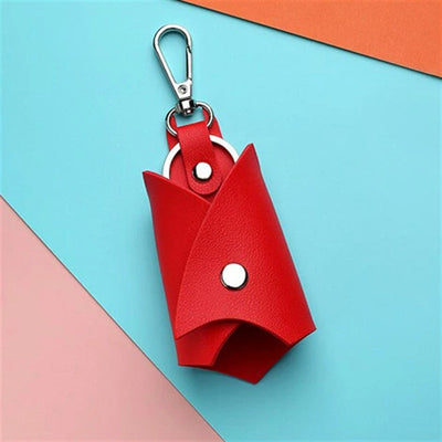 Estuche de Cuero para Llaves con Diseño Cute de Murciélago - Image 11