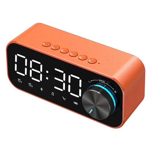 Reloj Despertador Bluetooth con Parlante LED y Reproductor de Música - Image 4