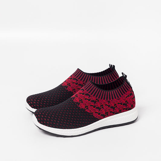 Zapatillas Deportivas Tejidas Elásticas para Mujer Talla Grande - Image 2