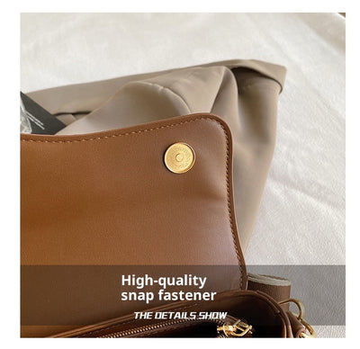 Bolso Retro Bandolera para Mujer con Compartimento Axilar - Image 14