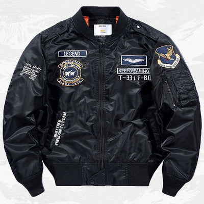 Chaqueta Beisbolera Hombre Bordada Fit Relajado - Image 19