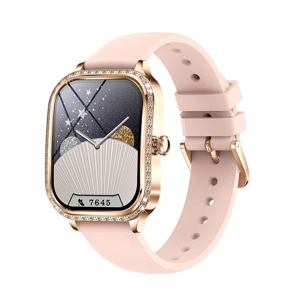 Reloj Inteligente MK88 para Mujer con Llamadas Bluetooth y Monitoreo de Salud - Image 4