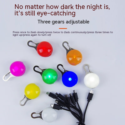 Luz LED Recargable Anti-pérdida para Mascotas - Identificador Nocturno Portátil - Image 15