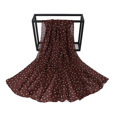 Pañuelo Estampado Chifón Malayo Indonesio para Mujer - Image 23