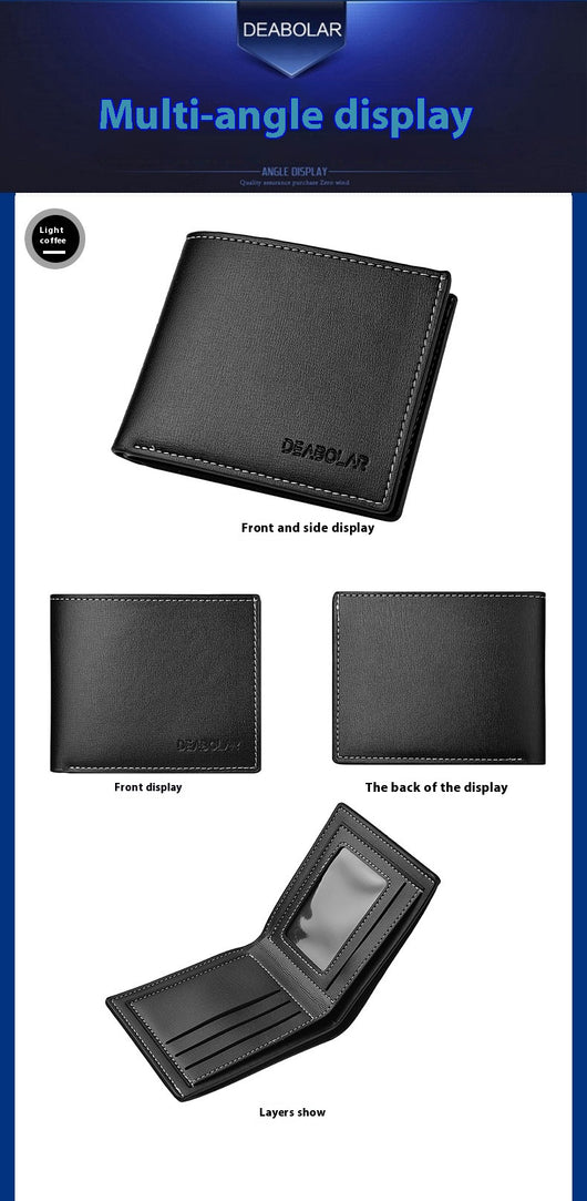 Billetera Horizontal Plegable para Hombre - Leisure Two Fold - Image 22