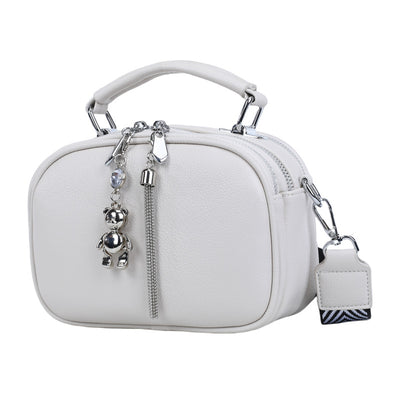 Bolso Cuadrado Pequeño con Costura Decorativa para Mujer - Image 5