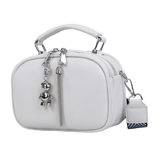 Bolso Cuadrado Pequeño con Costura Decorativa para Mujer - Image 5
