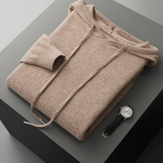 Sudadera Hoodie de Cashmere para Hombre - Diseño Oversize Otoño Invierno - Image 22