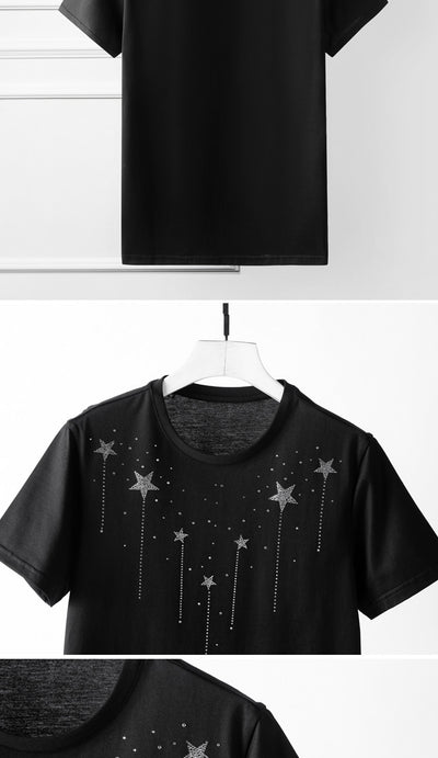 Playera Premium Crystal Diamond Five Star para Hombre - Image 13