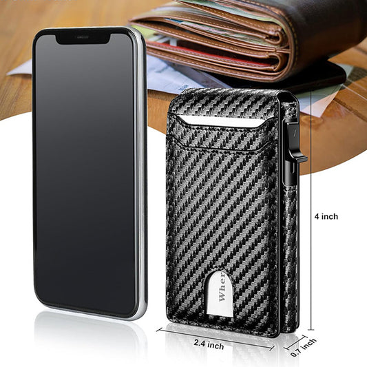 Billetera Tipo Clip Multifuncional para Hombre - Organizador de Tarjetas - Image 2