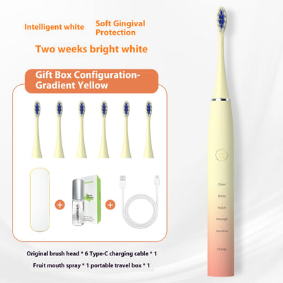 Cepillo de Dientes Eléctrico con Carga Rápida y Cerdas Suaves - Image 11