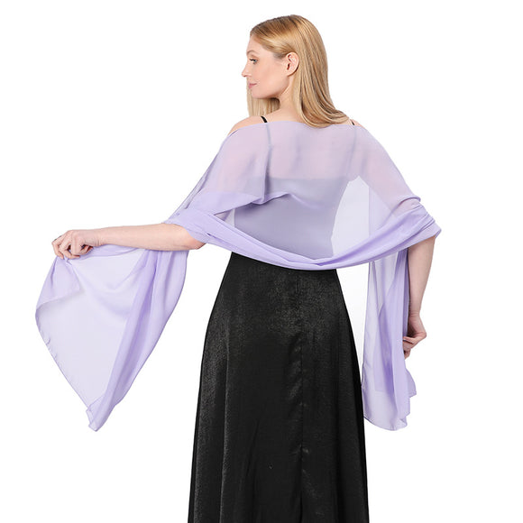 Chal de Gasa Elegante para Eventos Especiales