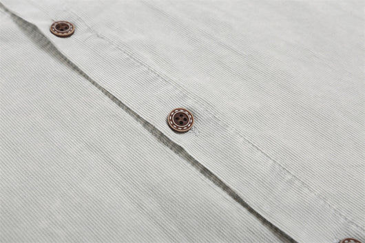 Camisa Casual Bordada con Bolsillo de Letra para Hombre - Image 8